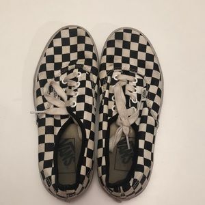 Checkered vans